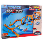Pretekárska autodráha Race track – 74 prvkov